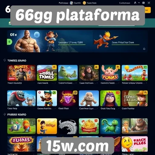 Explorando a interface do usuário da 66gg plataforma